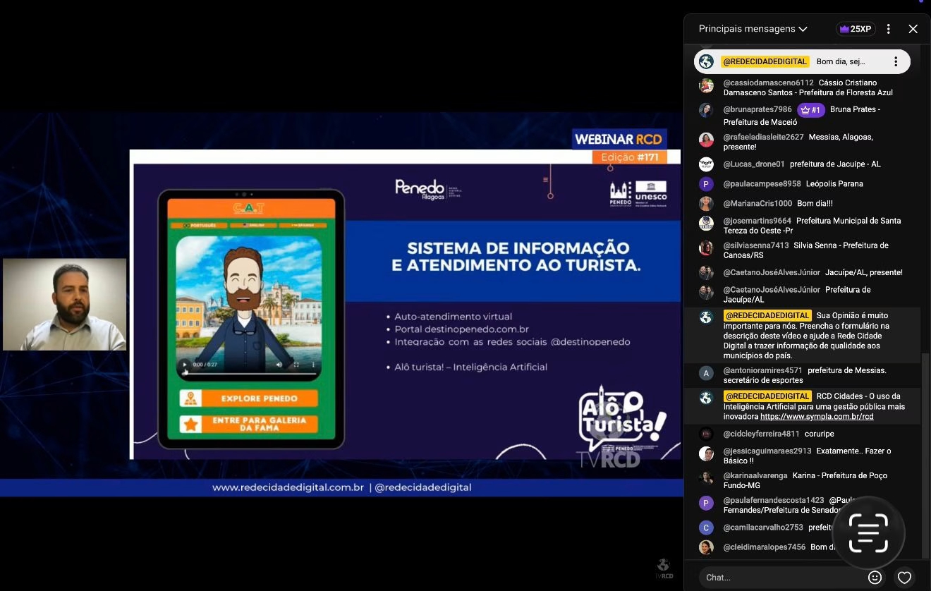 Penedo inova no turismo com tecnologia em evento nacional