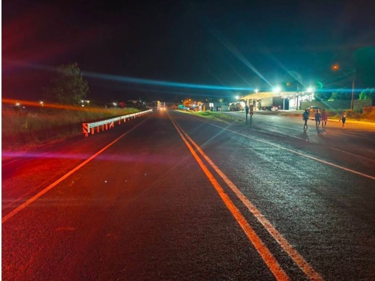 Idosa atropelada em Buenópolis: acidente na BR-135
