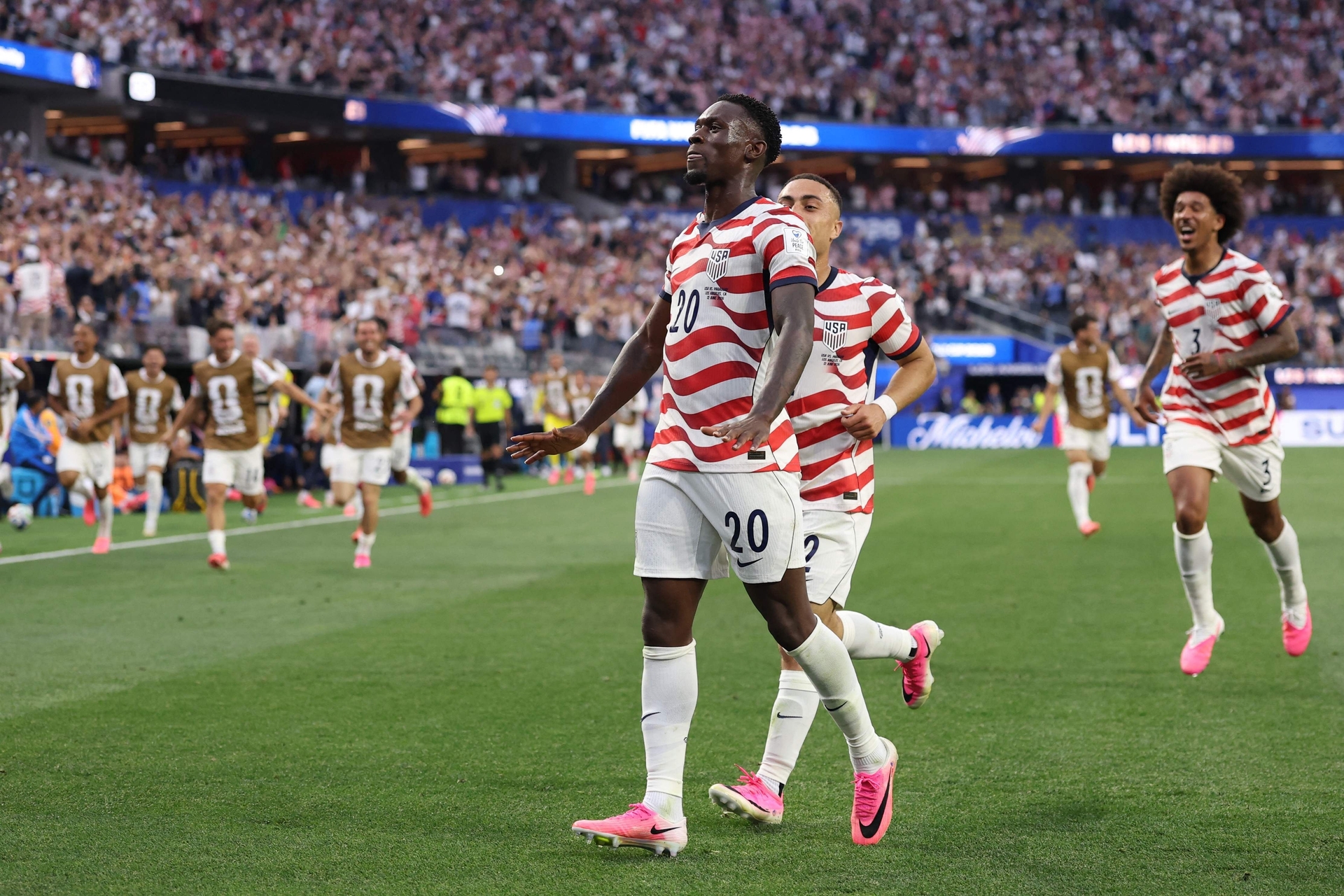 Estados Unidos como candidatos ao título da Copa do Mundo