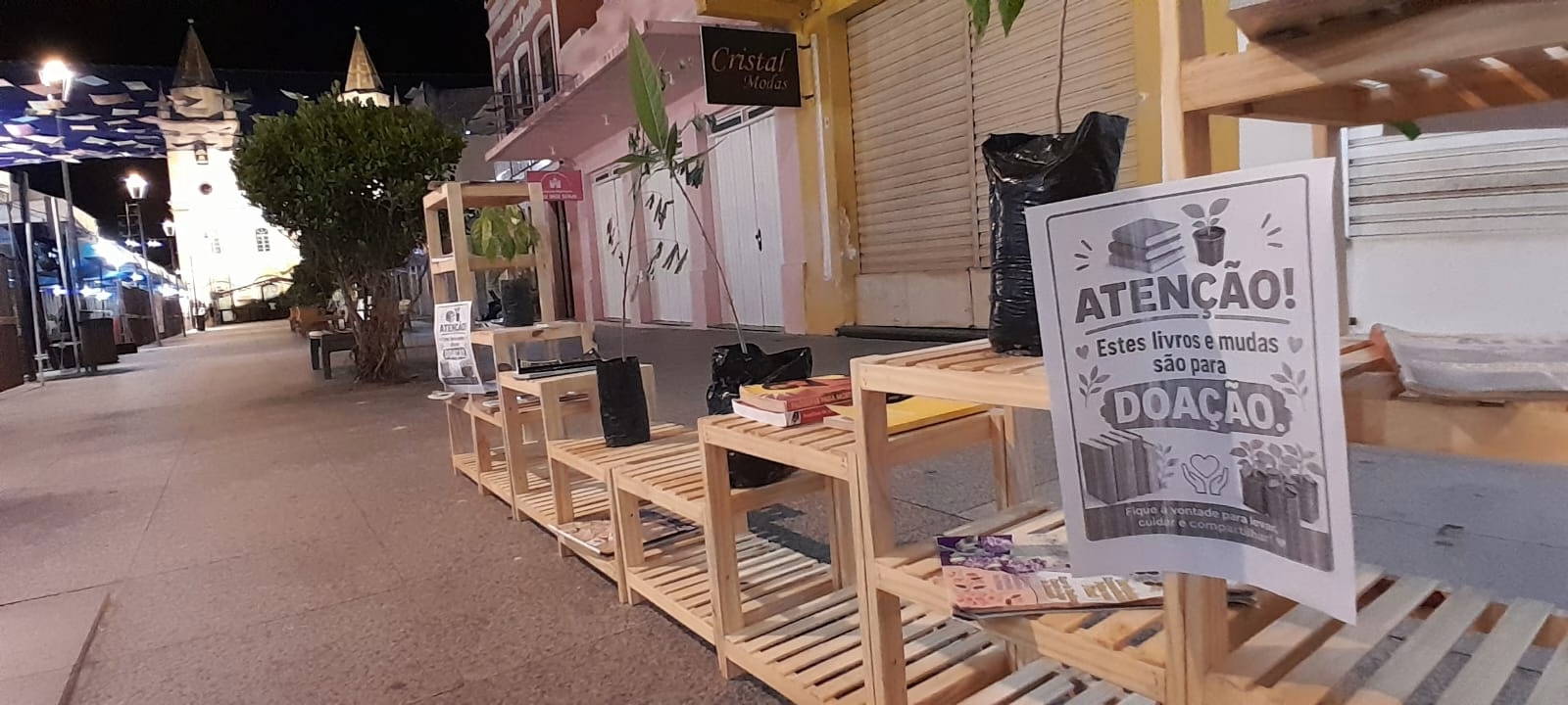 Doações de livros na FliPenedo e Bibliocoop