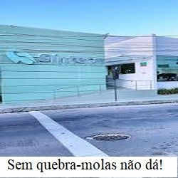 Falta de Quebra-molas provoca mais um acidente em frente à Síntese