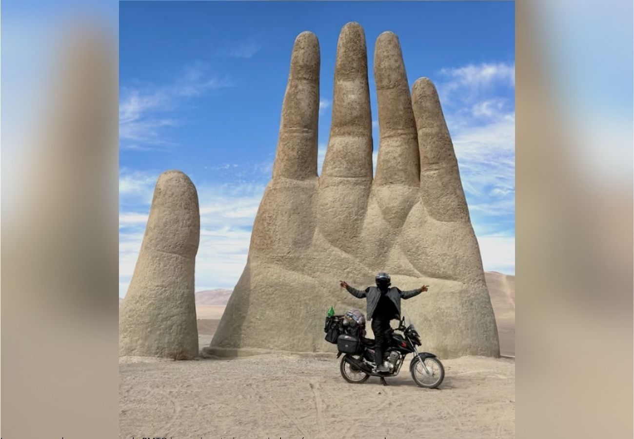 Aventura de Tocantinense de moto até o Chile