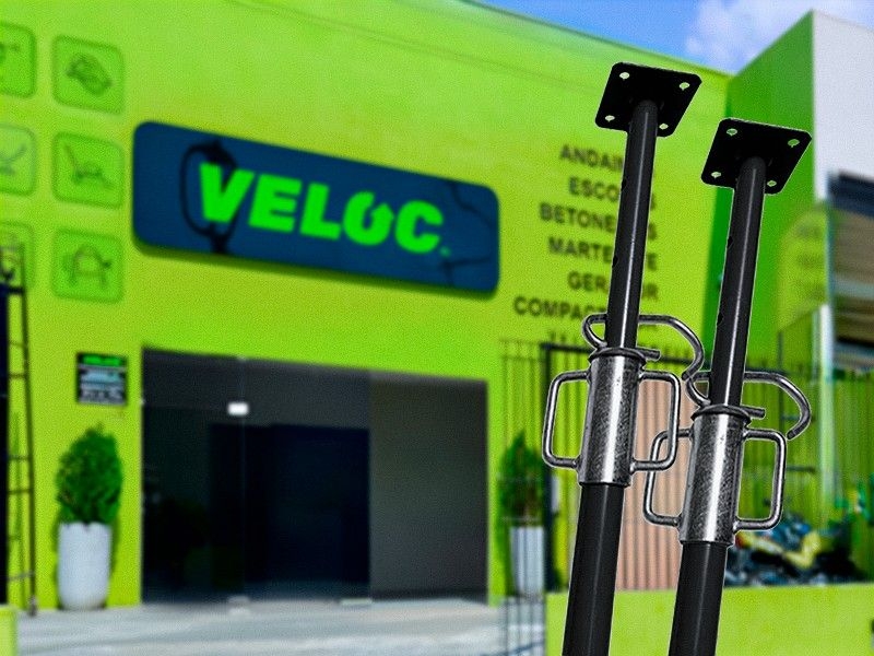 Crescimento da Veloc Locações no setor de escoramento