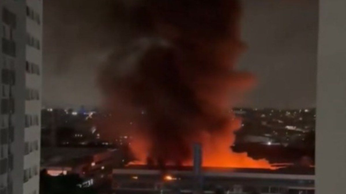 Incêndio em Diadema mobiliza equipes de bombeiros