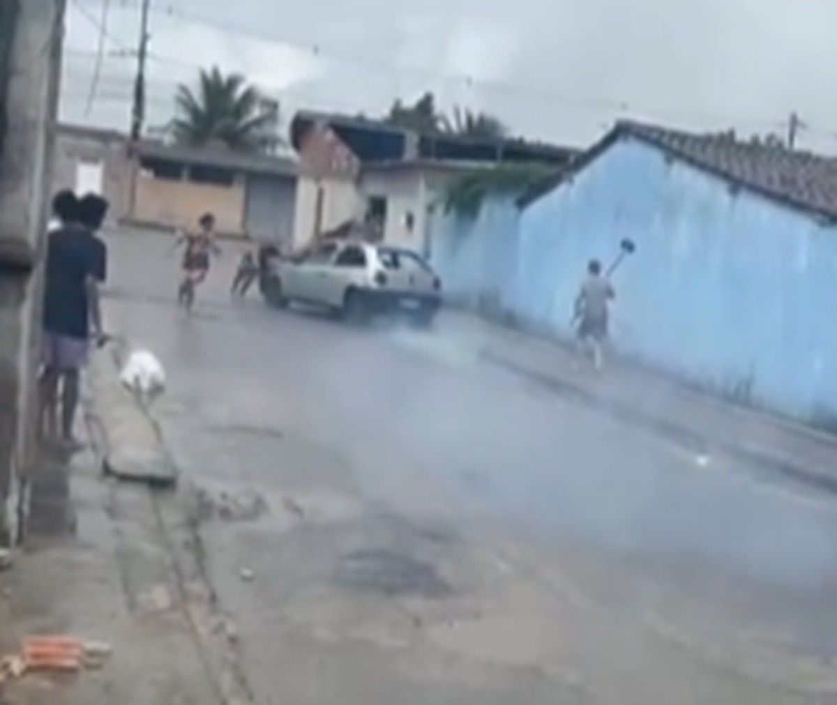 Mulher atropelada por ex-companheiro em Rio Largo