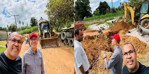 Prefeito Ronaldo Lopes e Vereador Derivan Thomaz avançam juntos com ações pelos povoados