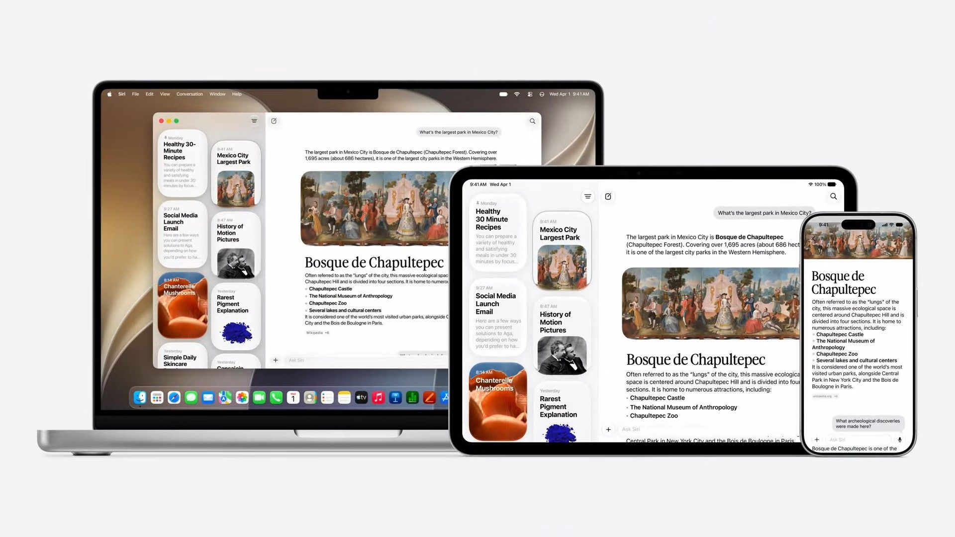 Siri AI da Apple foca em recursos de inteligência artificial