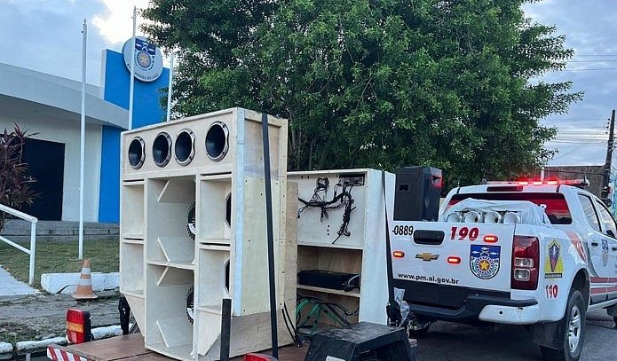 Mais de 50 equipamentos de som são apreendidos no primeiro trimestre de 2024