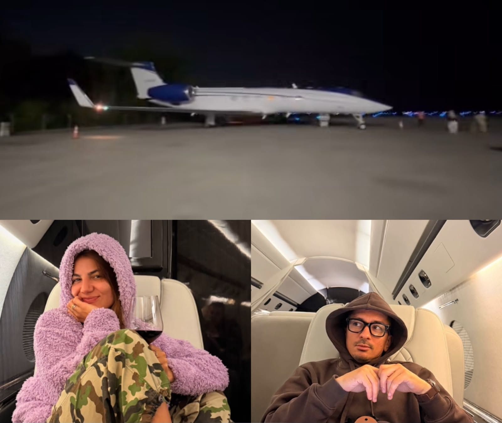 Hariany viaja em jatinho da cunhada Anitta para a Copa