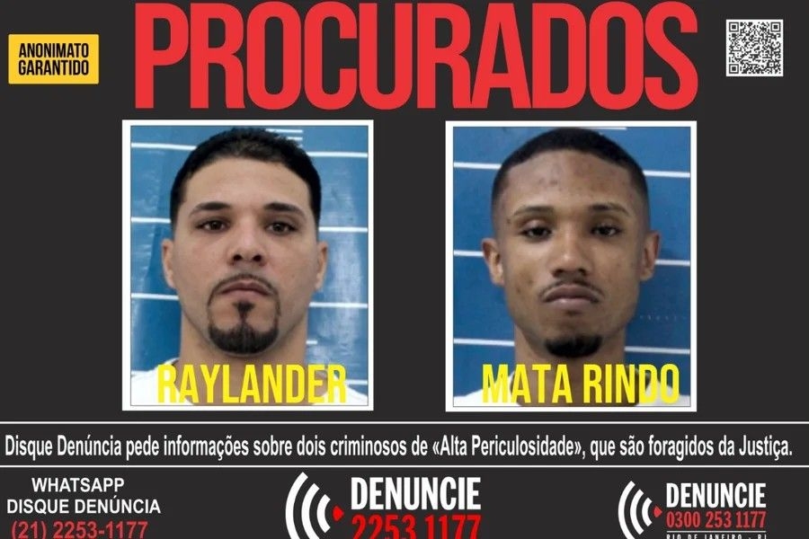 117 presos não retornam ao sistema prisional do Rio