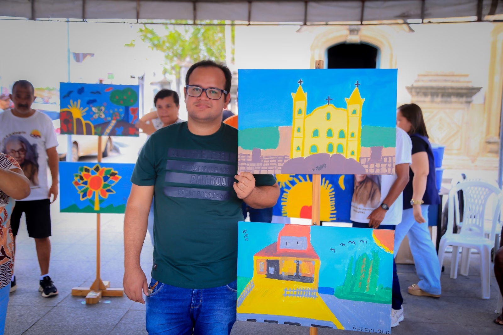Exposição de telas do CAPS em Penedo celebra saúde mental