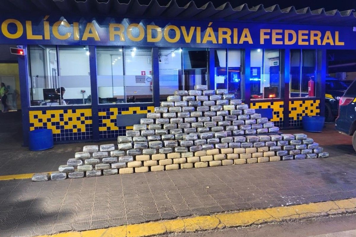 Caminhoneiro é preso com meia tonelada de skunk em MT