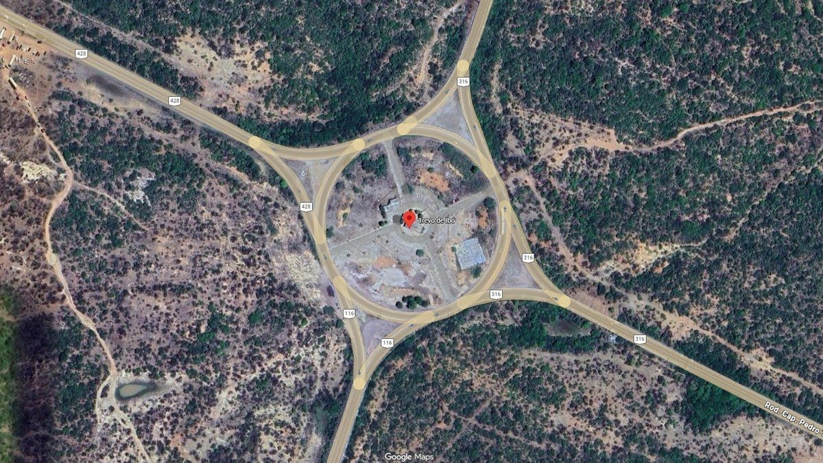 Trevo do Ibó conecta rodovias e vias no Brasil