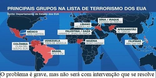 PCC e CV terrorismo sim; mas sem invasão de prerrogativas