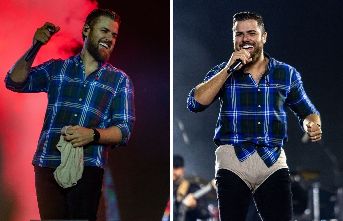 Zé Neto se Diverte com Cueca de Fã na Festa do Peão