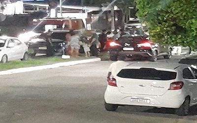 Infelizmente acertamos mais uma: acidente em frente à Clínica Síntese.