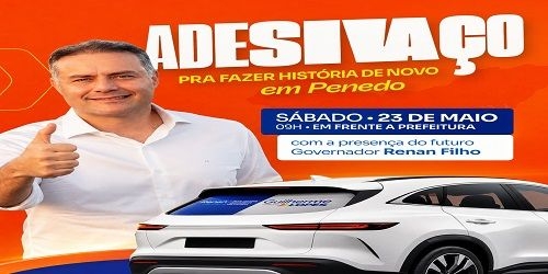 Renan Filho chega a Penedo neste sábado para grande ato com Ronaldo Lopes, Valdinho e Guilherme Lopes
