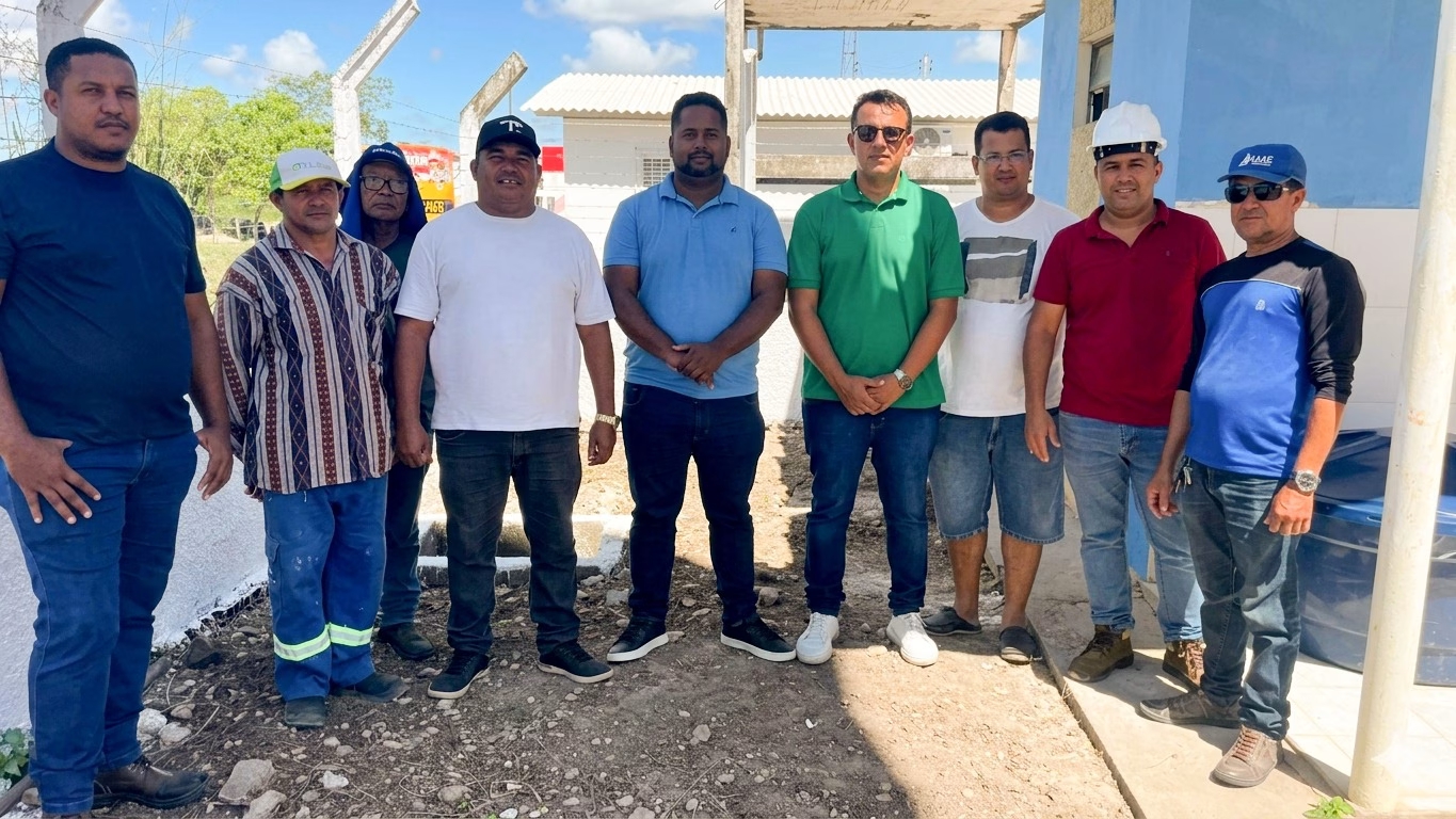 Novo sistema de abastecimento de água em Prosperidade