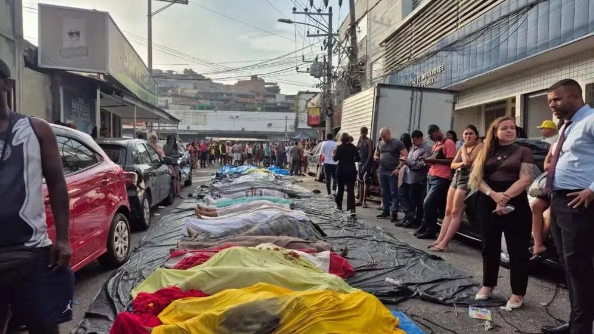 Polícia identifica 117 suspeitos mortos em megaoperação