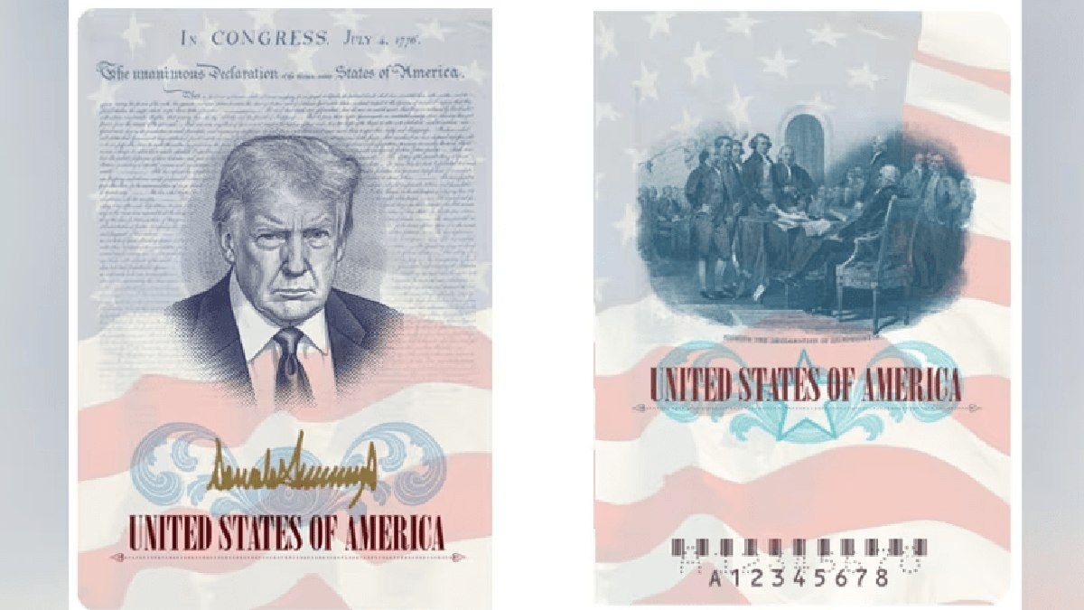 EUA emitirão passaportes com imagem de Donald Trump