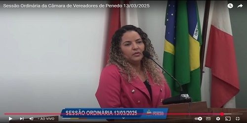 Vereadora Andresa Lima destaca o Dia Internacional das Mulheres em tribuna da Casa de Leis