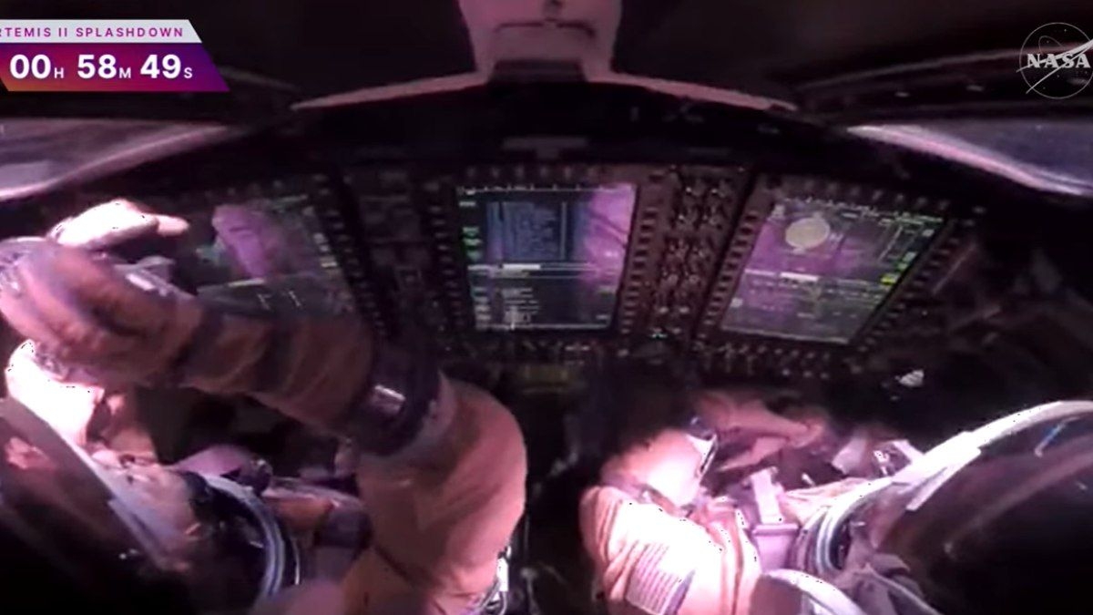 Artemis II registra falha de comunicação retornando à Terra