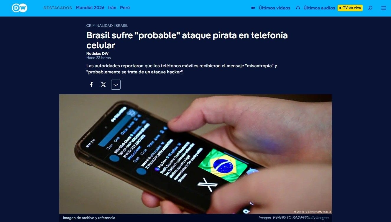 Ataque hacker gera repercussão internacional sobre alertas no Brasil