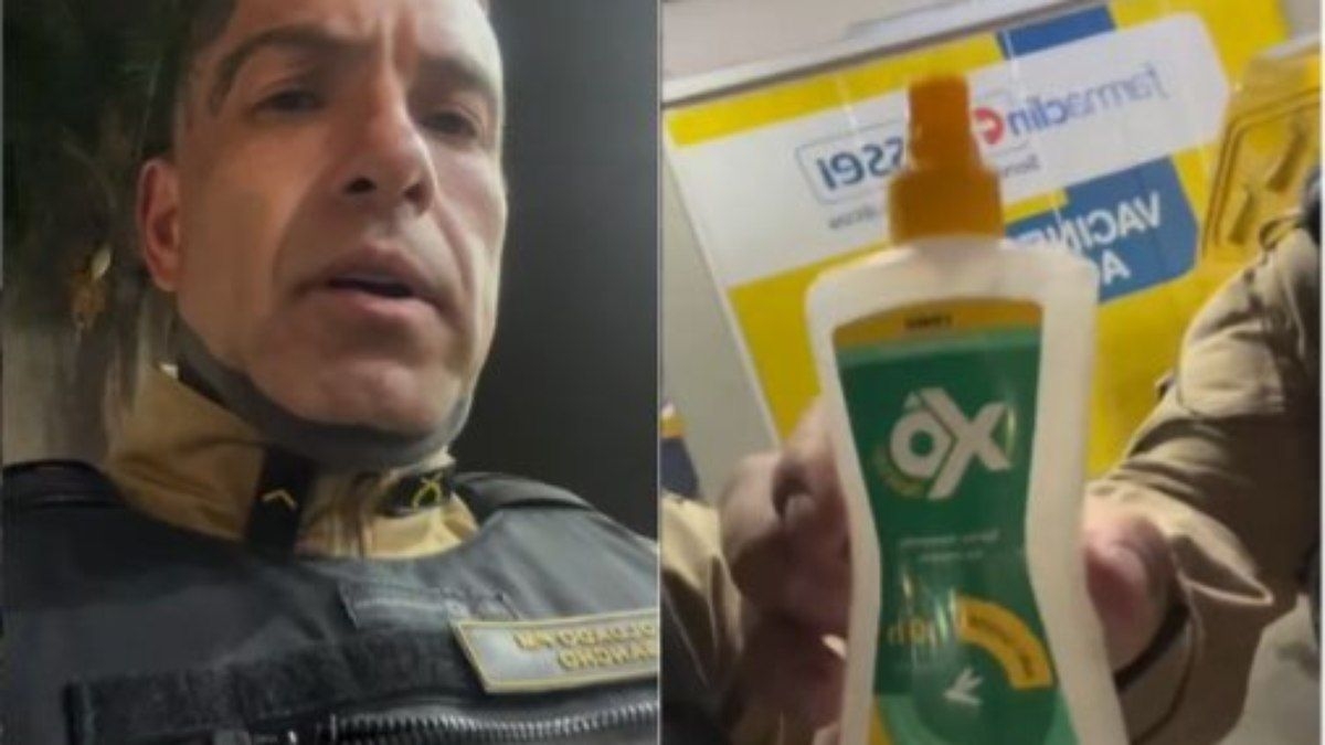 Policiais compram antipulgas depois de abordagem inusitada