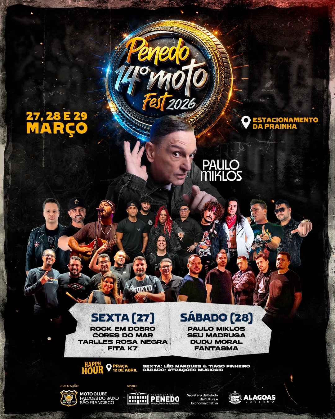 Prefeitura de Penedo aumenta segurança no Moto Fest